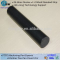 Black high performance ptfe teflon graphite rod